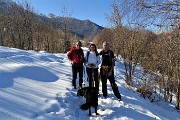 RESEGONE innevato e ‘Porta del Palio’ ad anello da Fuipiano Valle Imagna il 16 febbraio 2019- FOTOGALLERY